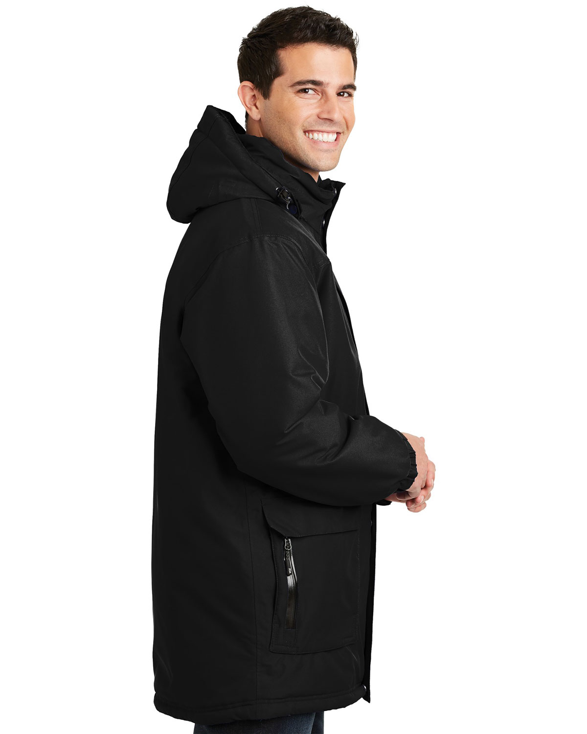 Port Authority J799 Heavyweight Parka view 3