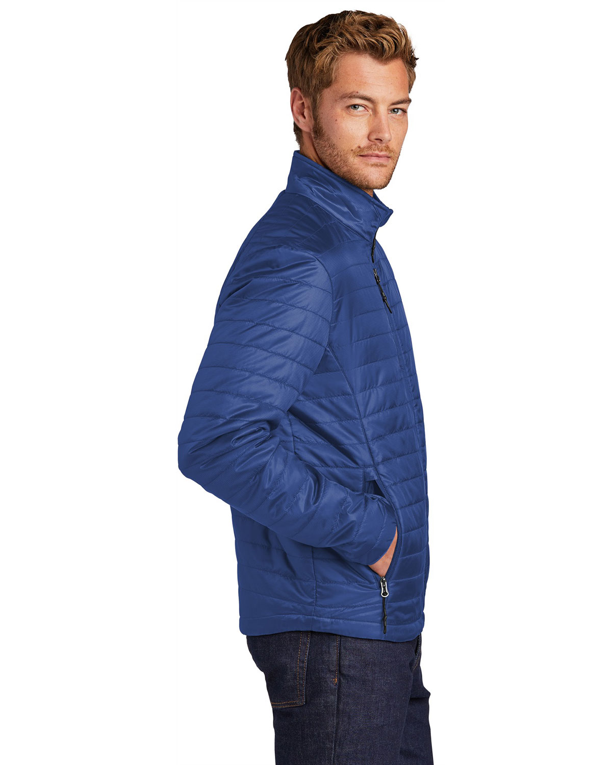Port Authority J850 Packable Puffy Jacket view 3