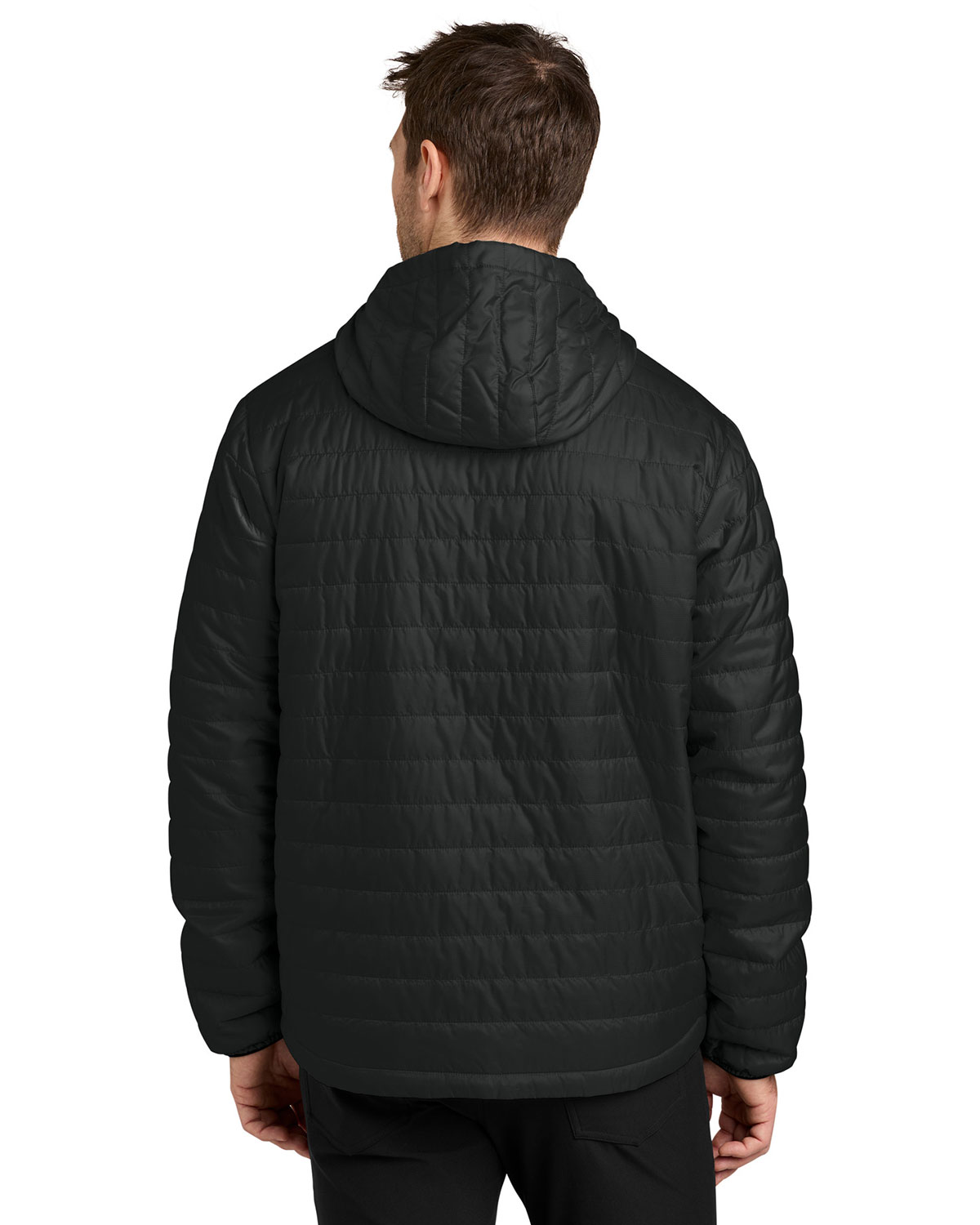 Port Authority J855 Packable Puffy Anorak view 2