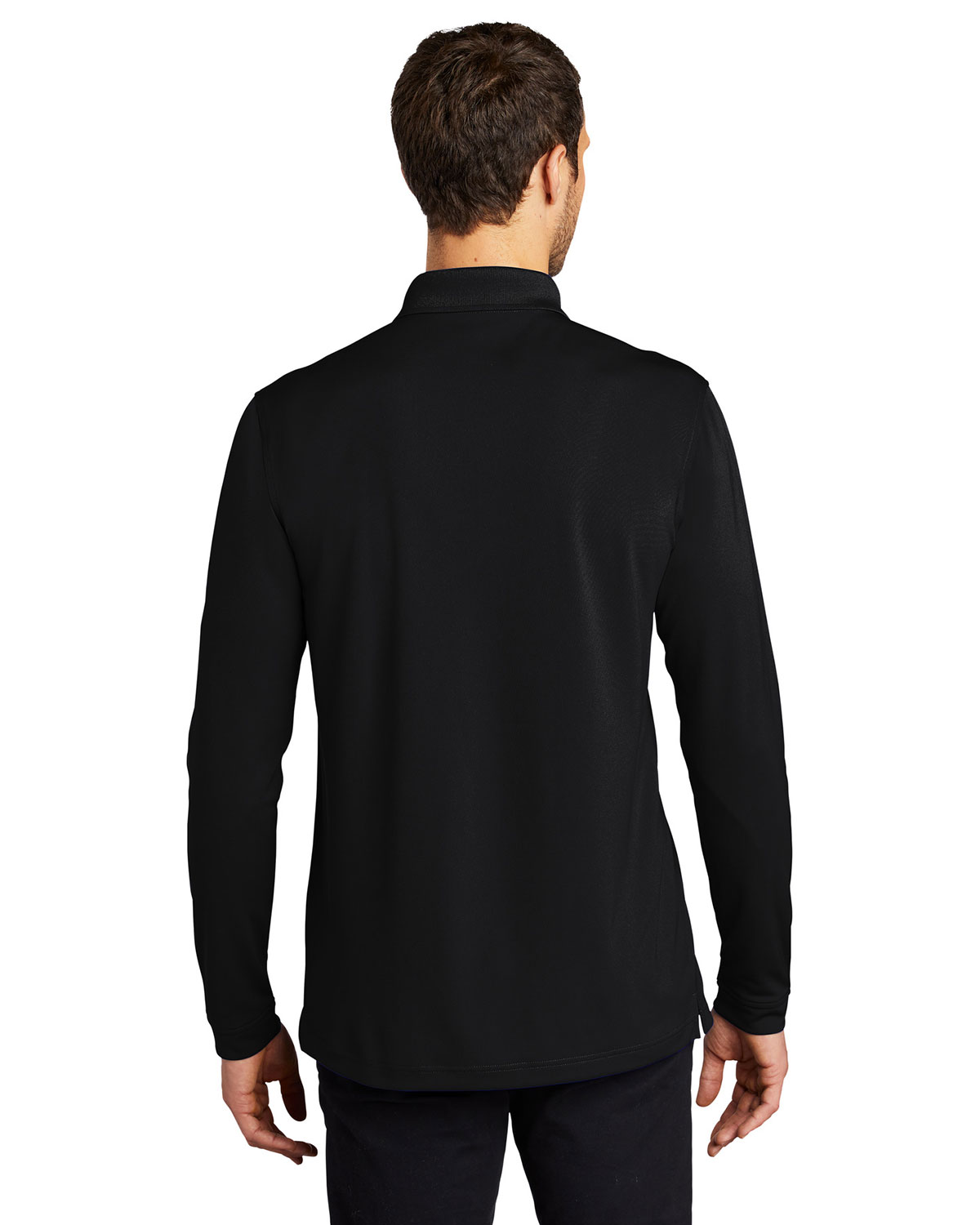 Port Authority K110LS Dry Zone UV Micro-Mesh Long Sleeve Polo view 2