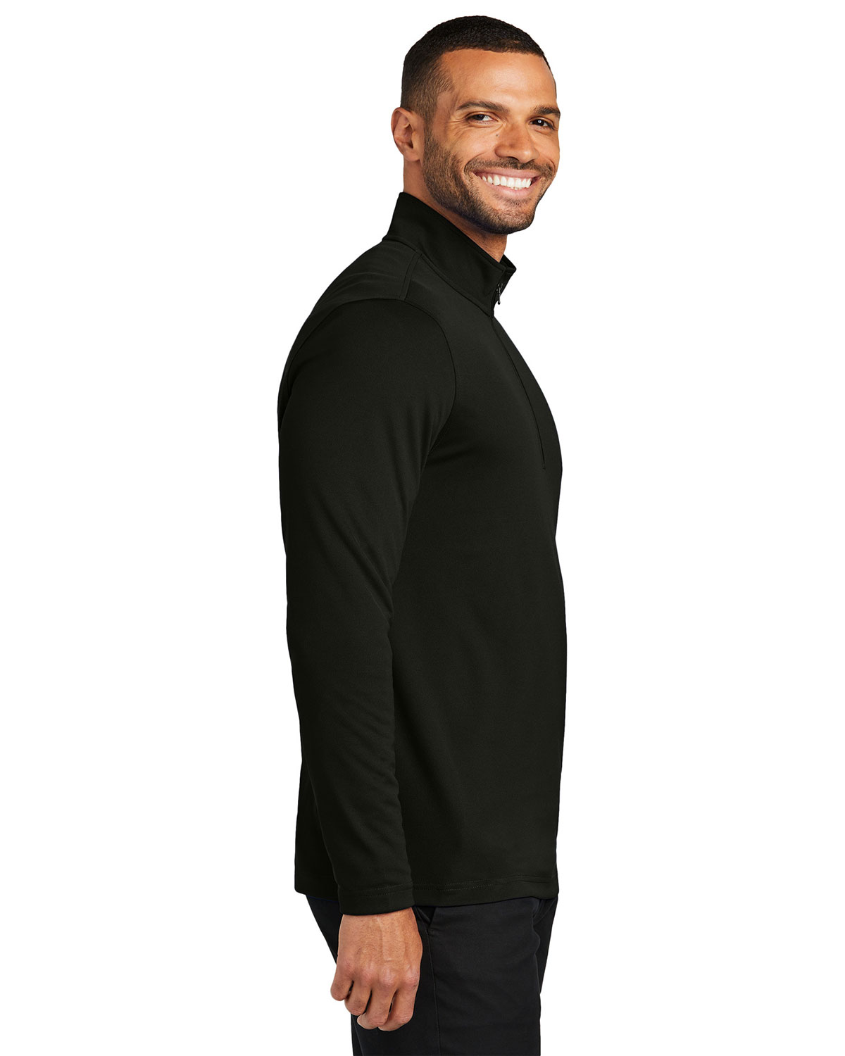 Port Authority K112 Dry Zone UV Micro-Mesh 1/4-Zip view 3