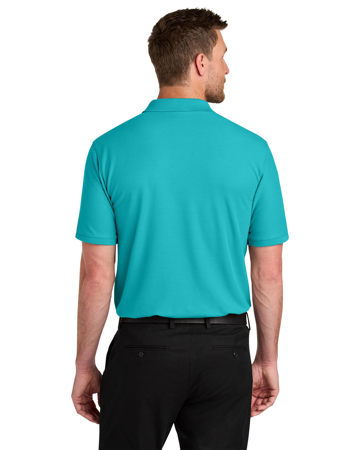 Port Authority K200 Wearever Signature Pique Polo view 2