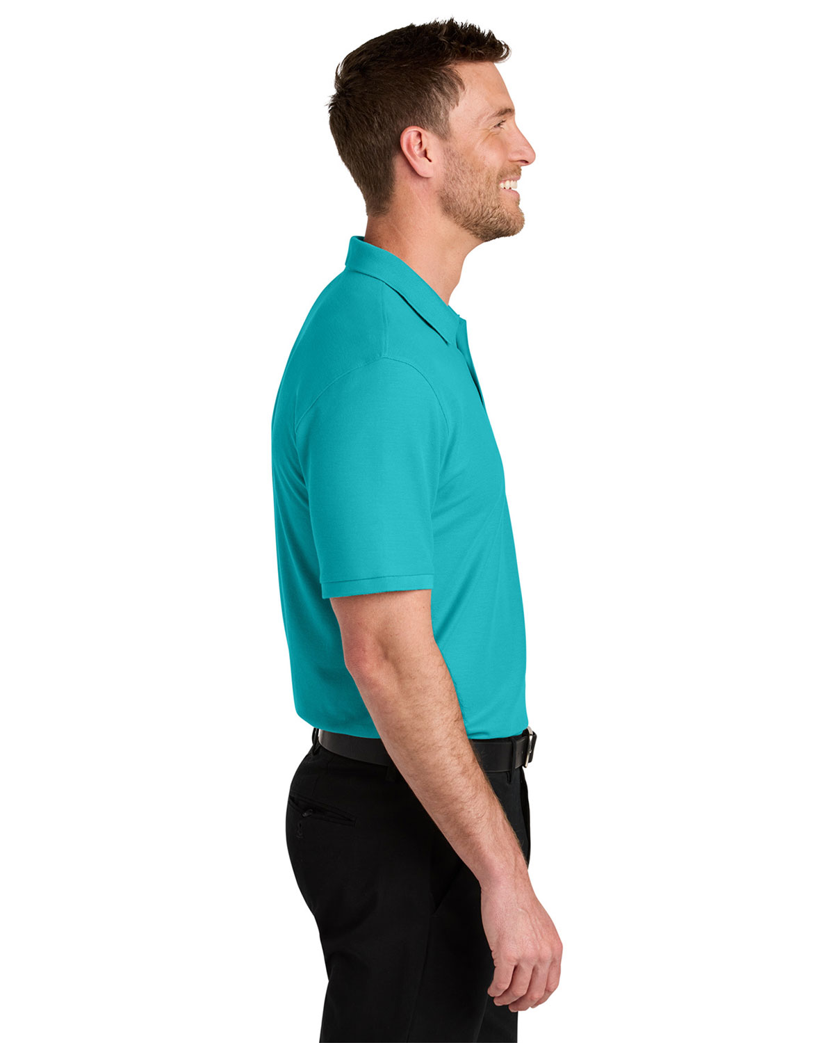 Port Authority K200 Wearever Signature Pique Polo view 3