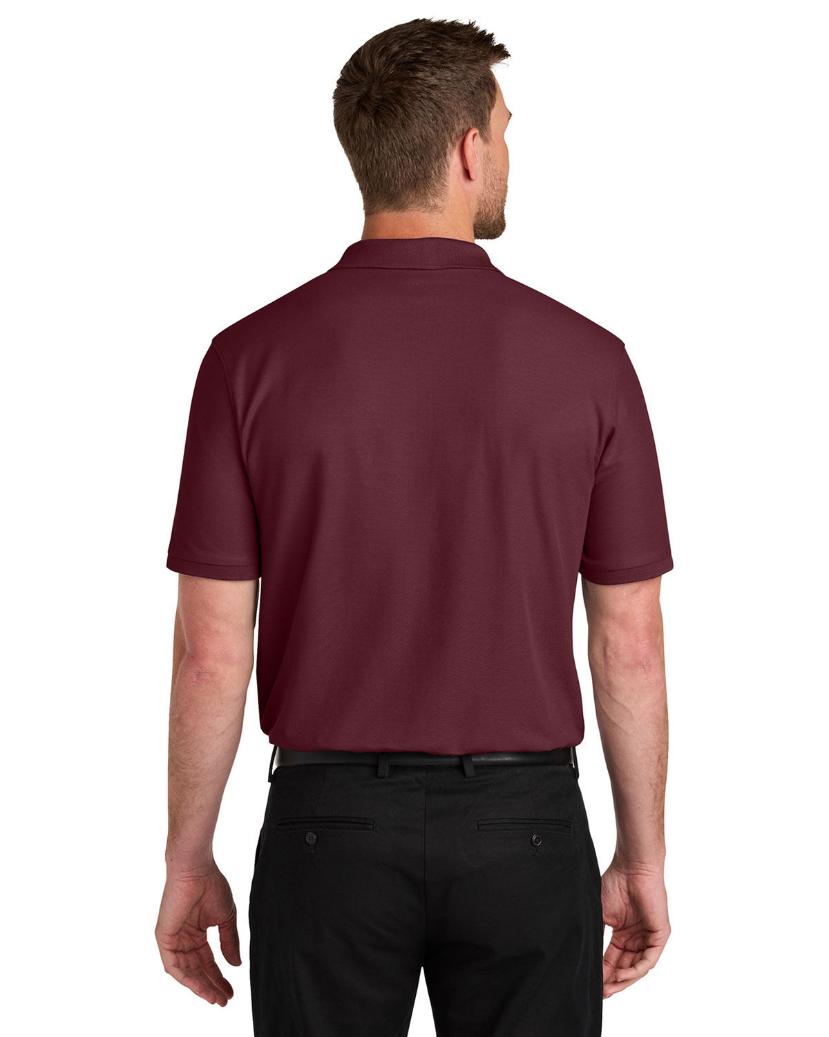 Port Authority K200P Wearever Signature Pique Pocket Polo view 2
