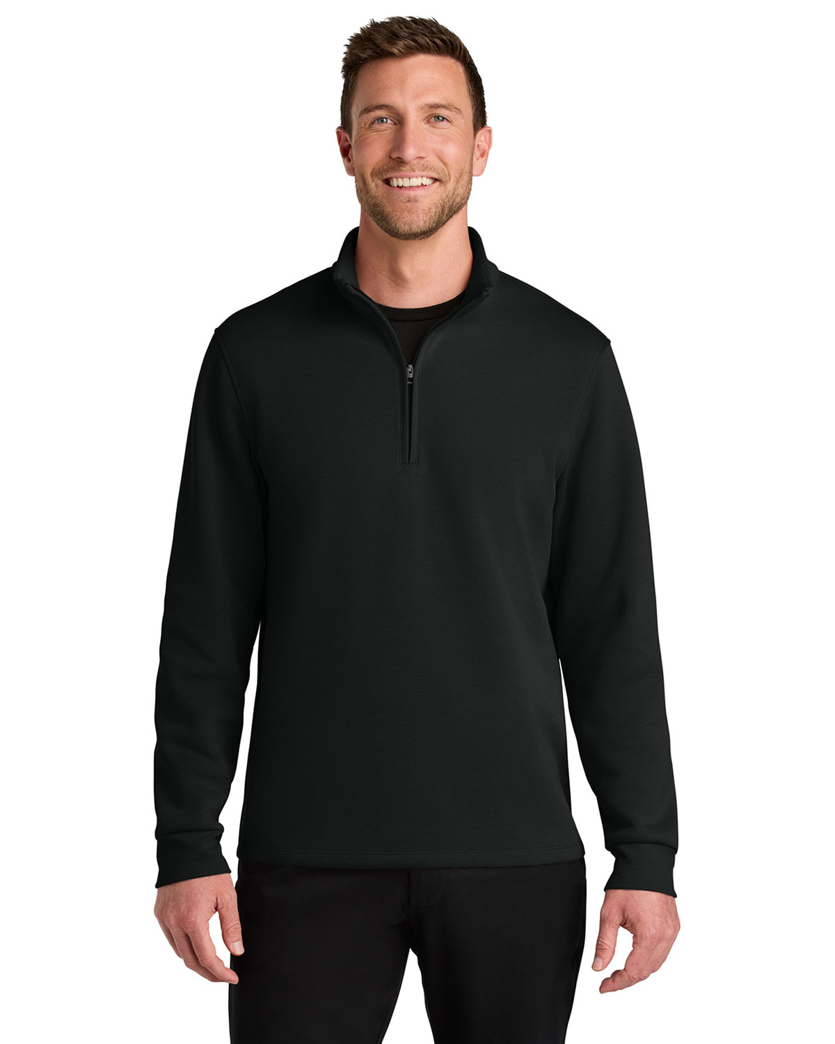 Port Authority K210 Wearever Signature Double Pique 1/4-Zip