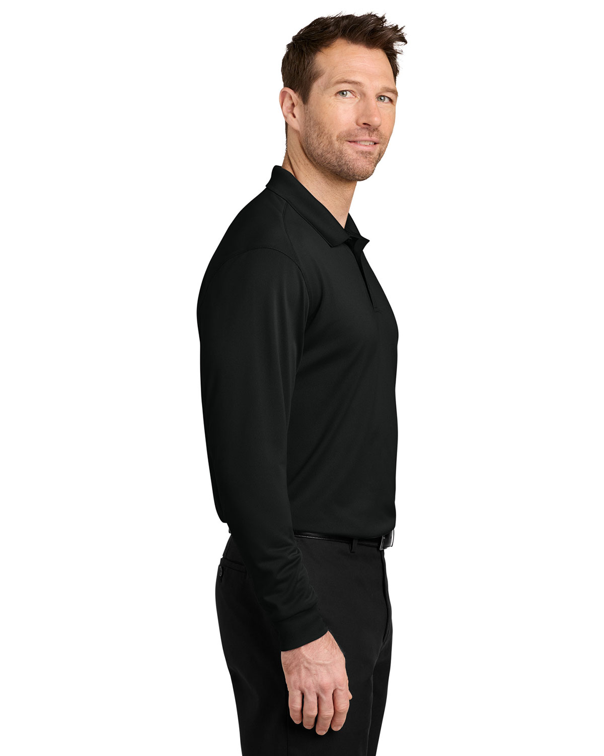 Port Authority K240LS Wearever Performance Pique Long Sleeve Polo view 3
