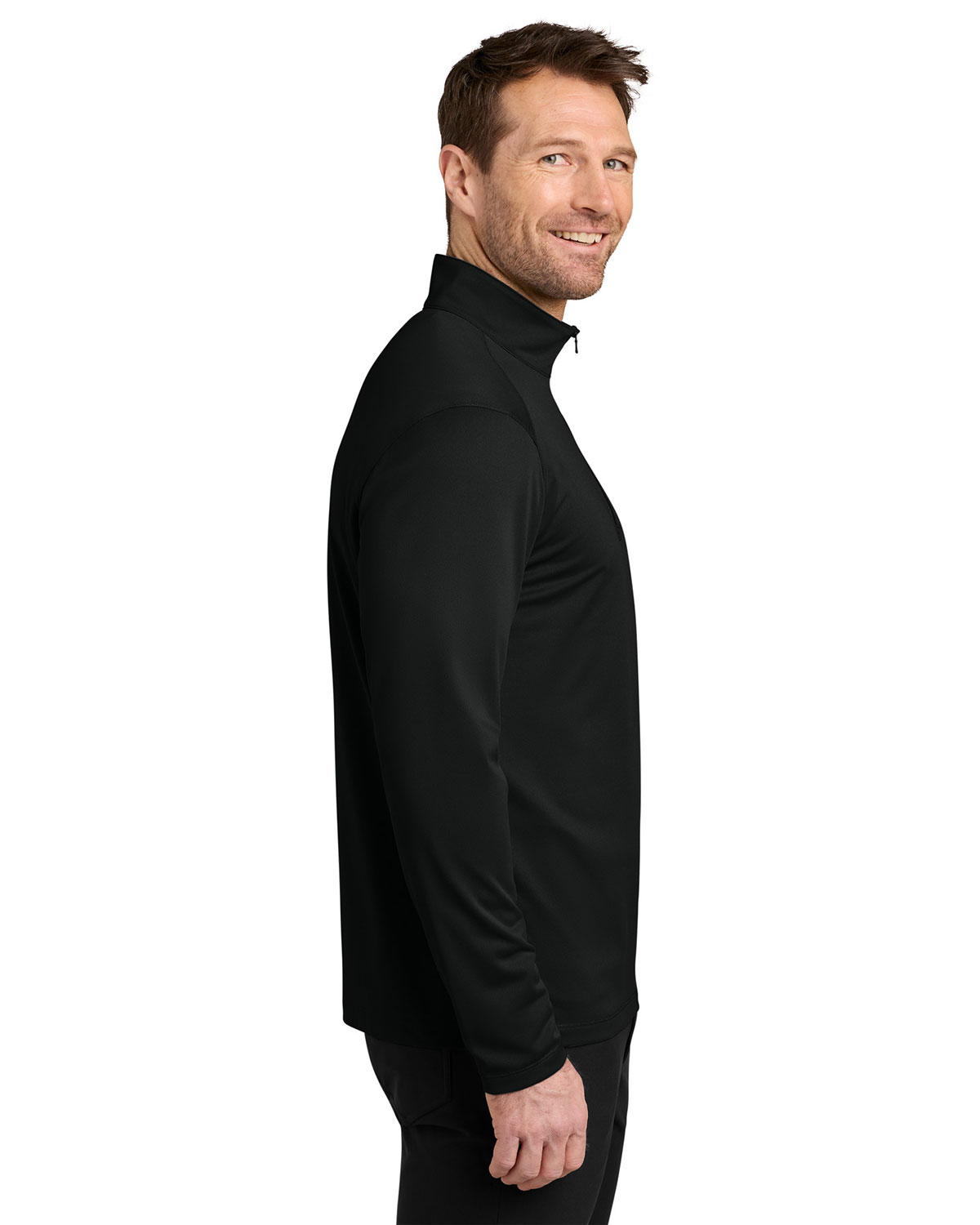 Port Authority K241 Wearever Performance Pique 1/4-Zip view 3