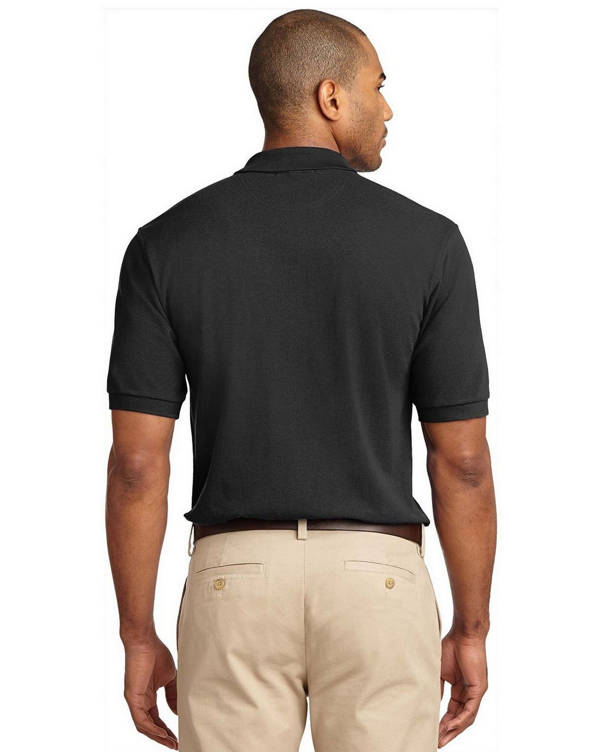 Port Authority K420 Heavyweight Cotton Pique Polo view 2