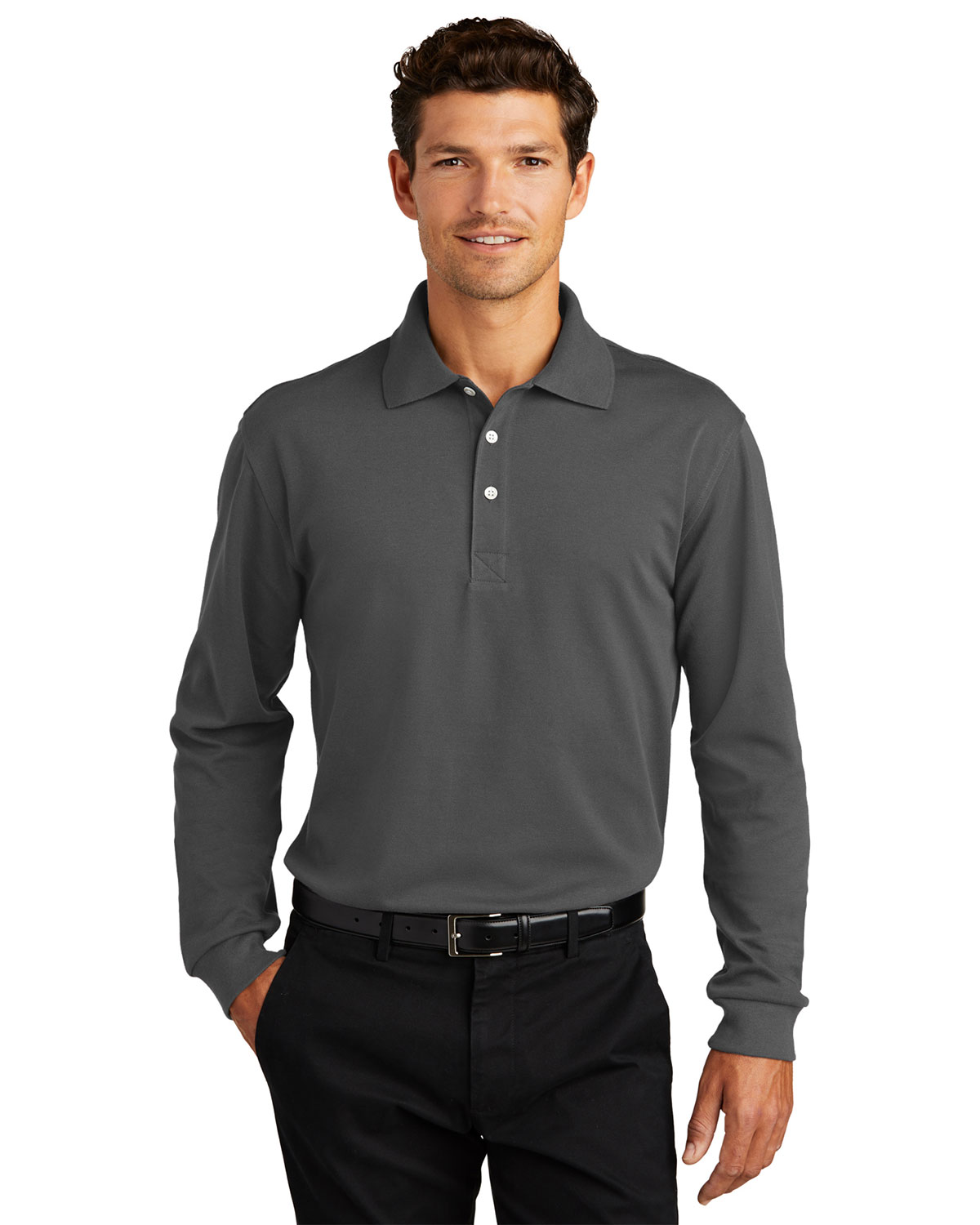 Port Authority K455LS Rapid Dry Long Sleeve Polo