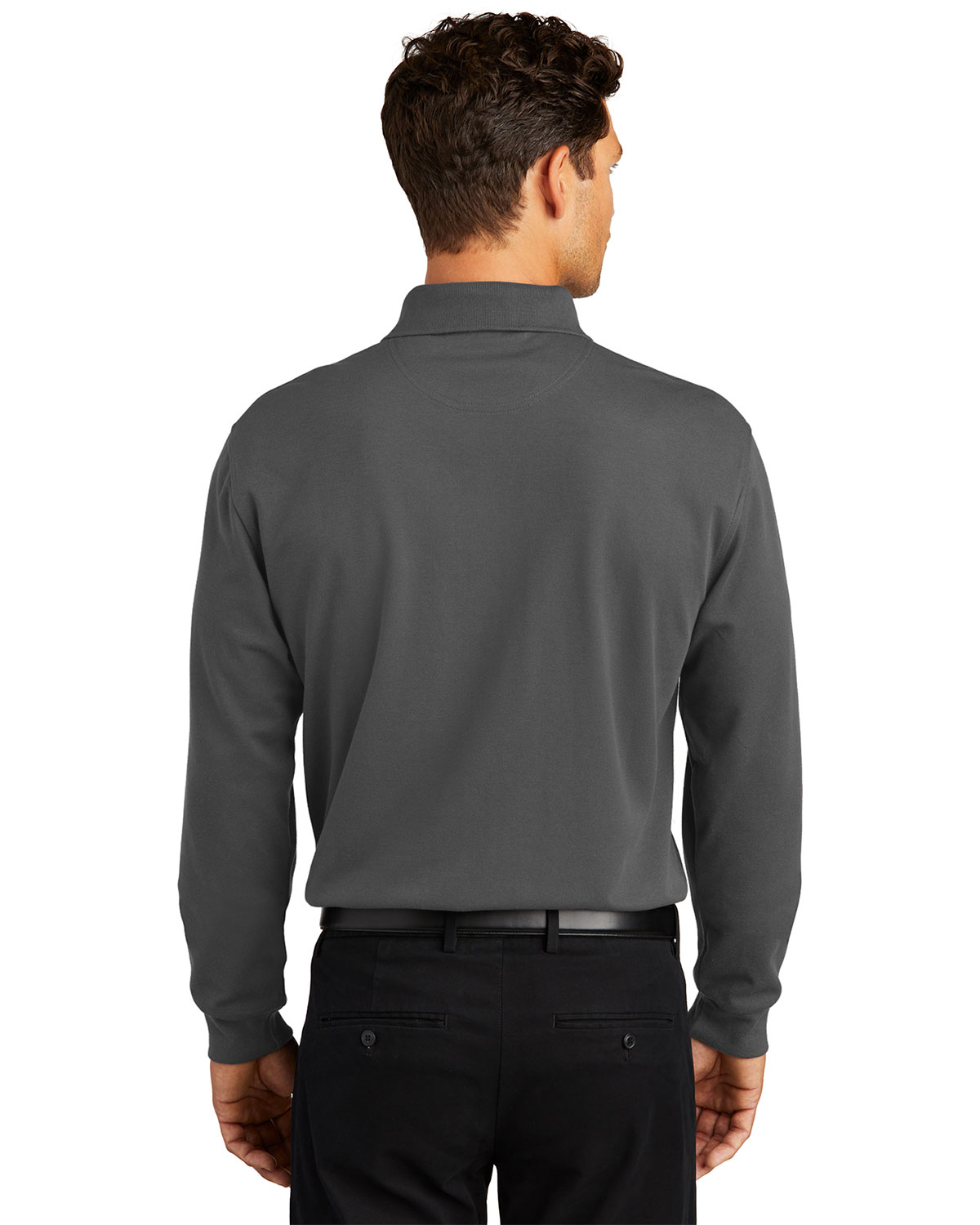 Port Authority K455LS Rapid Dry Long Sleeve Polo view 2