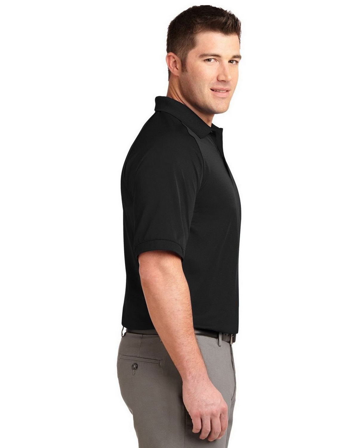 Port Authority K525 Dry Zone Ottoman Polo view 3
