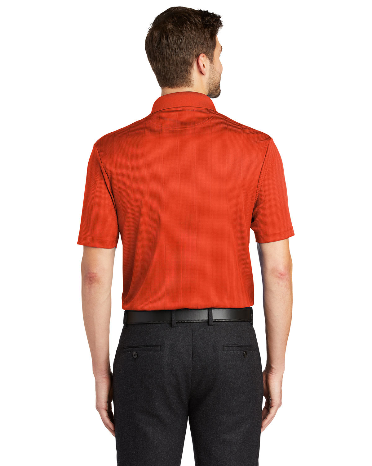 Port Authority K528 Performance Fine Jacquard Polo view 2