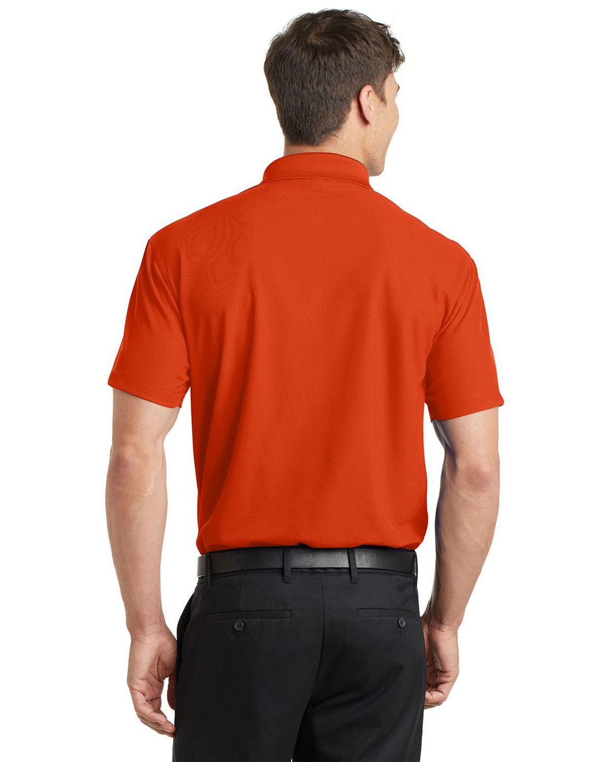 Port Authority K572 Dry Zone Grid Polo view 2