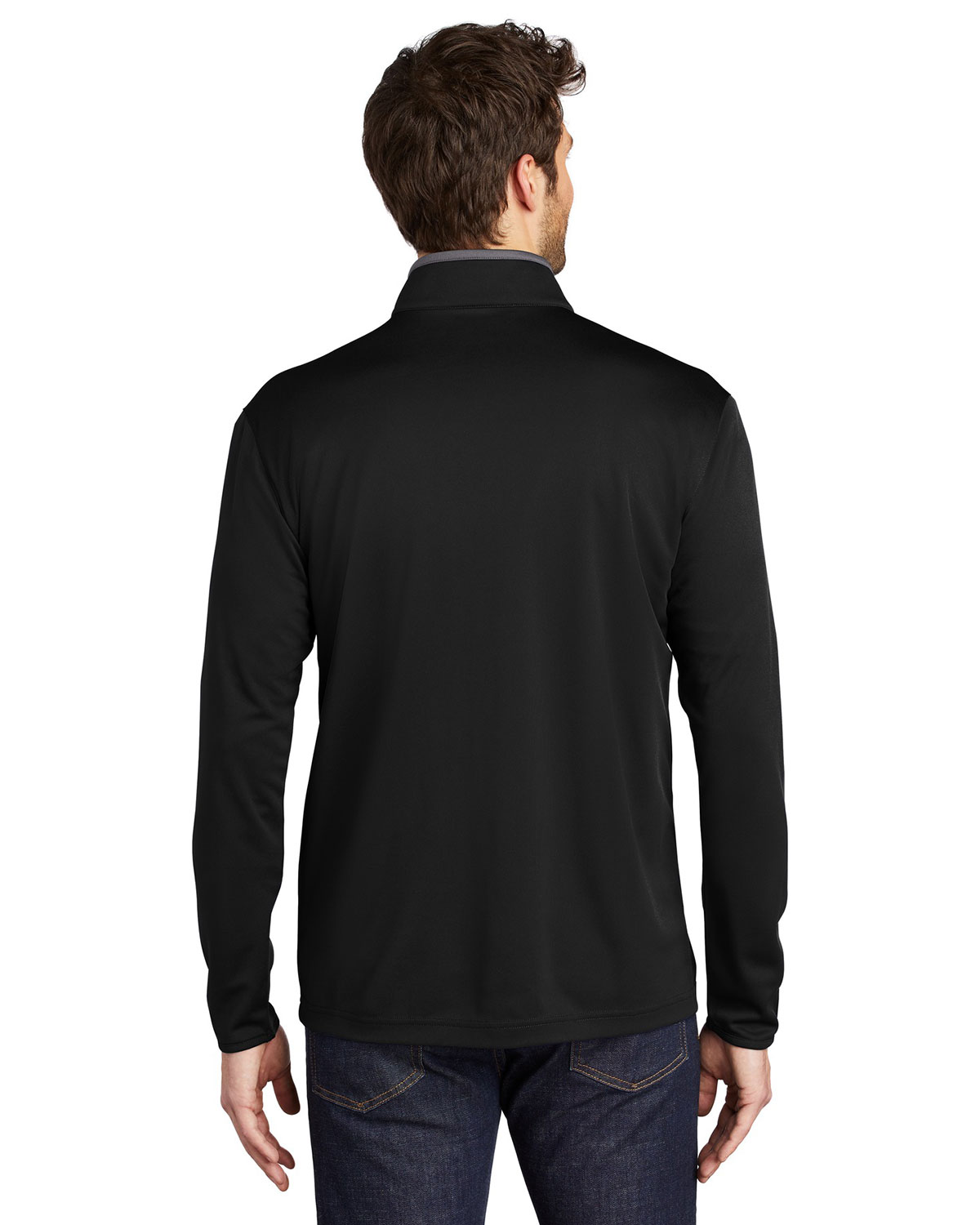 Port Authority K584 Silk Touch Performance 1/4-Zip view 2