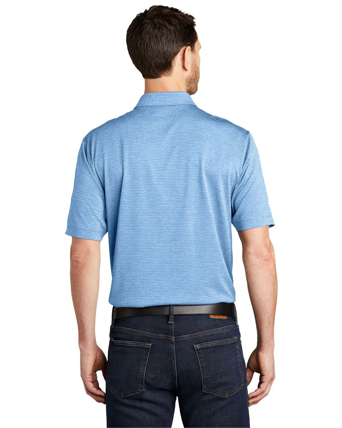 Port Authority K585 Shadow Stripe Polo view 2