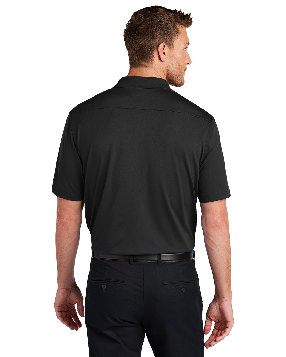 Port Authority K683 City Stretch Flat Knit Polo view 2