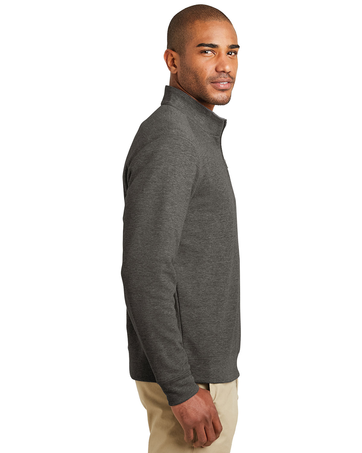 Port Authority K807 Interlock 1/4-Zip view 3