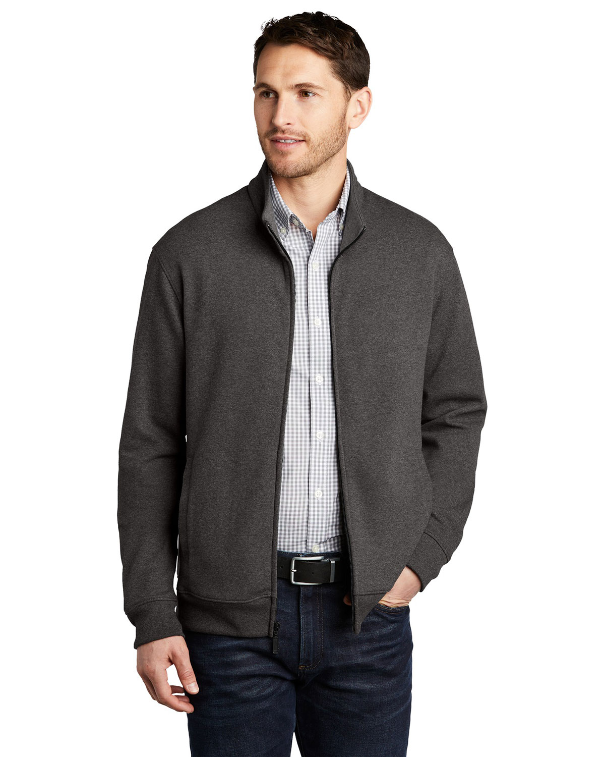 Port Authority K809 Interlock Full-Zip