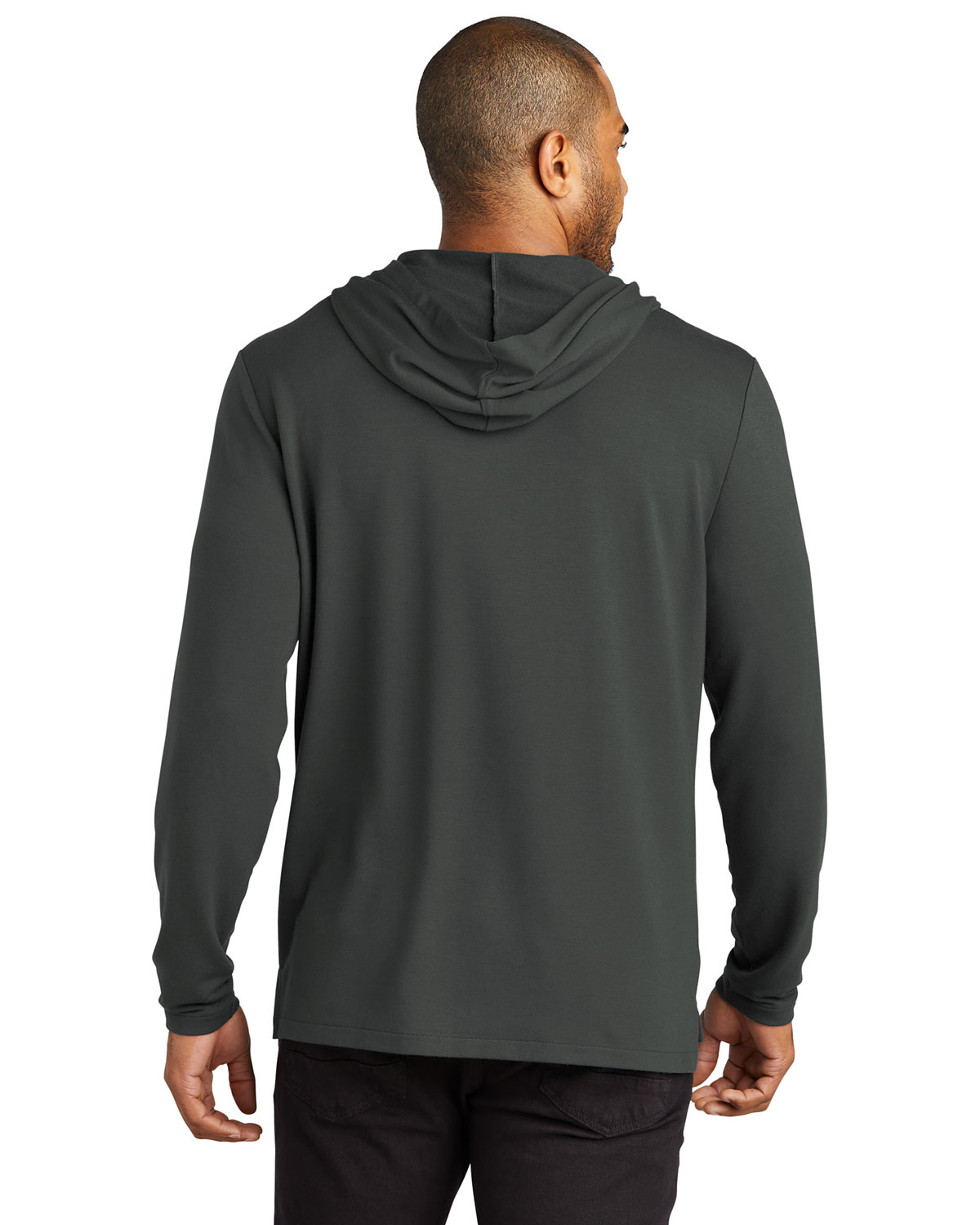 Port Authority K826 Microterry Pullover Hoodie view 2