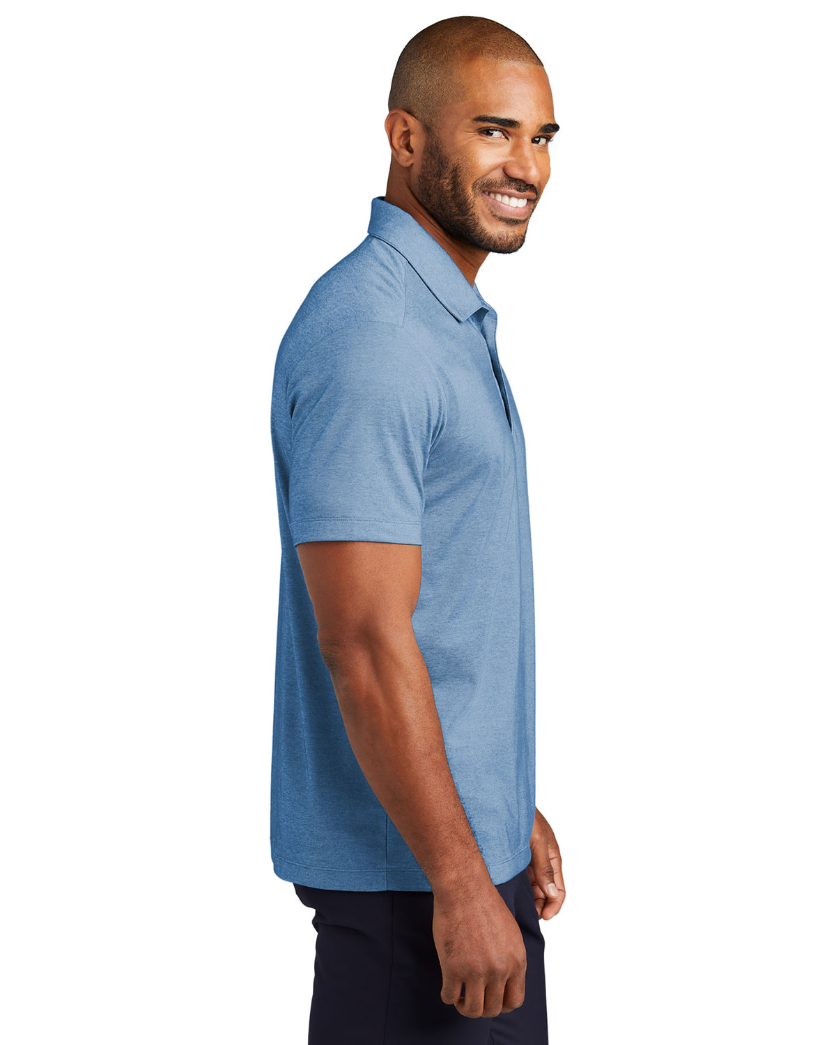 Port Authority K830 Fine Pique Blend Polo view 3