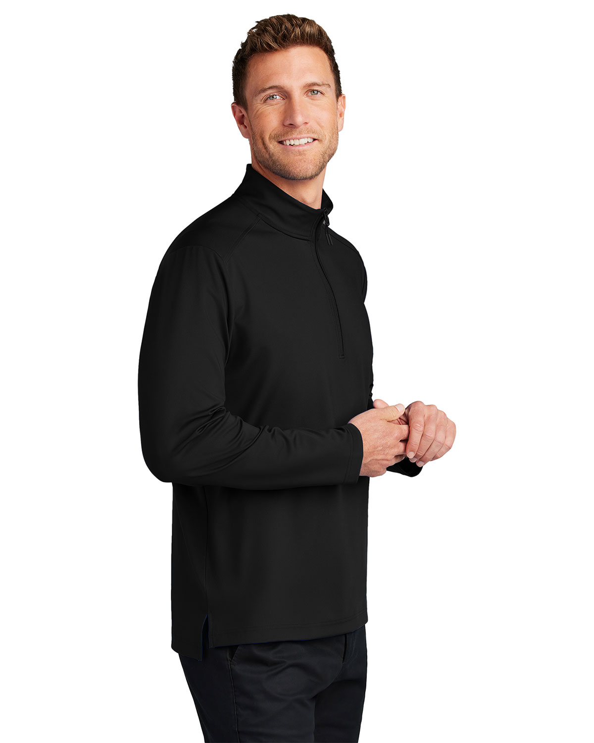 Port Authority K880 C-FREE Double Knit 1/4-Zip view 3