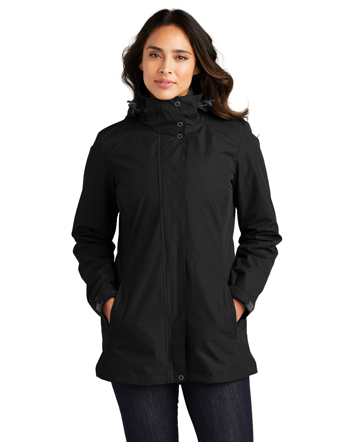 Port Authority L123 Women's All-Weather 3-in-1 Jacket
