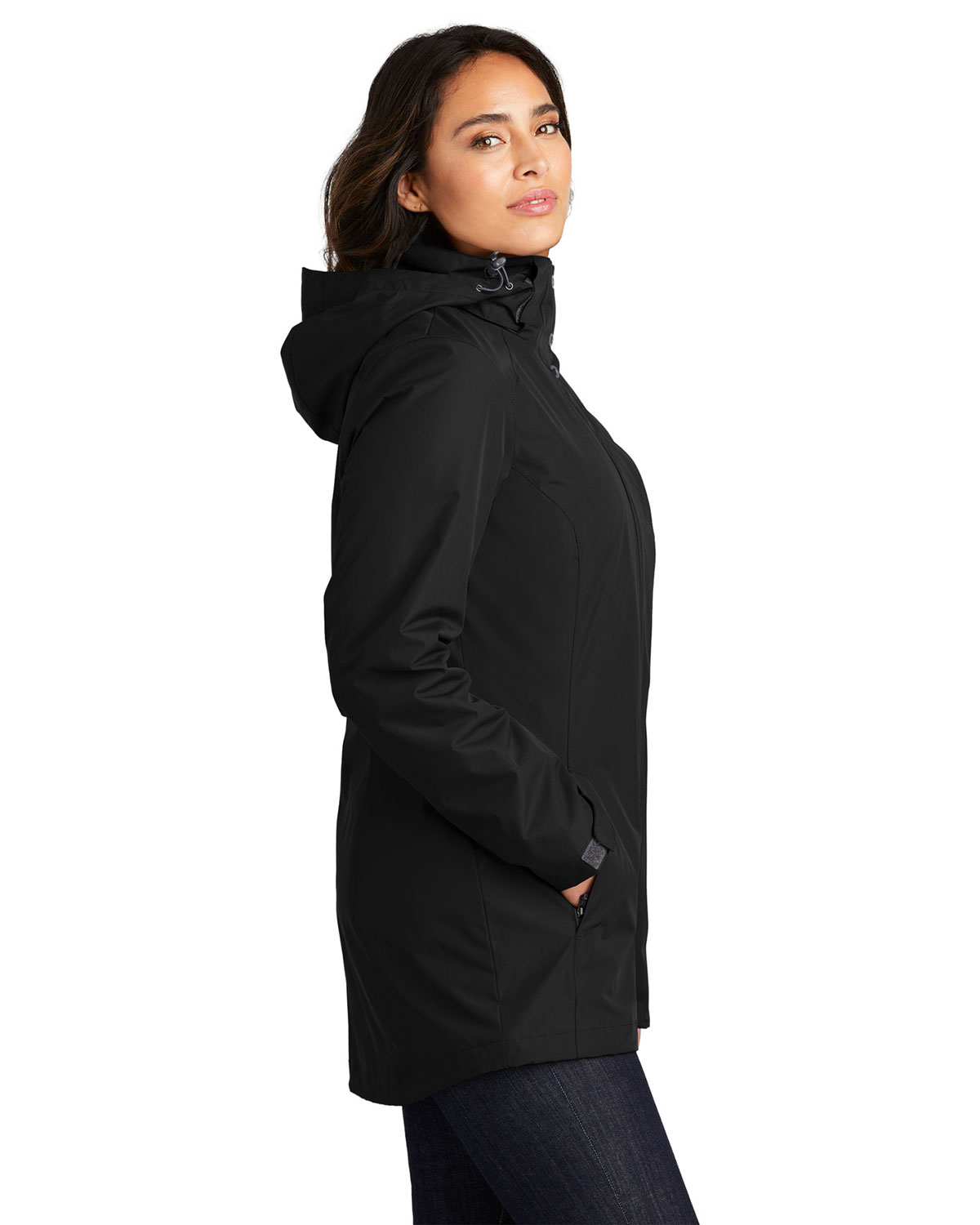 Port Authority L123 Women's All-Weather 3-in-1 Jacket view 3