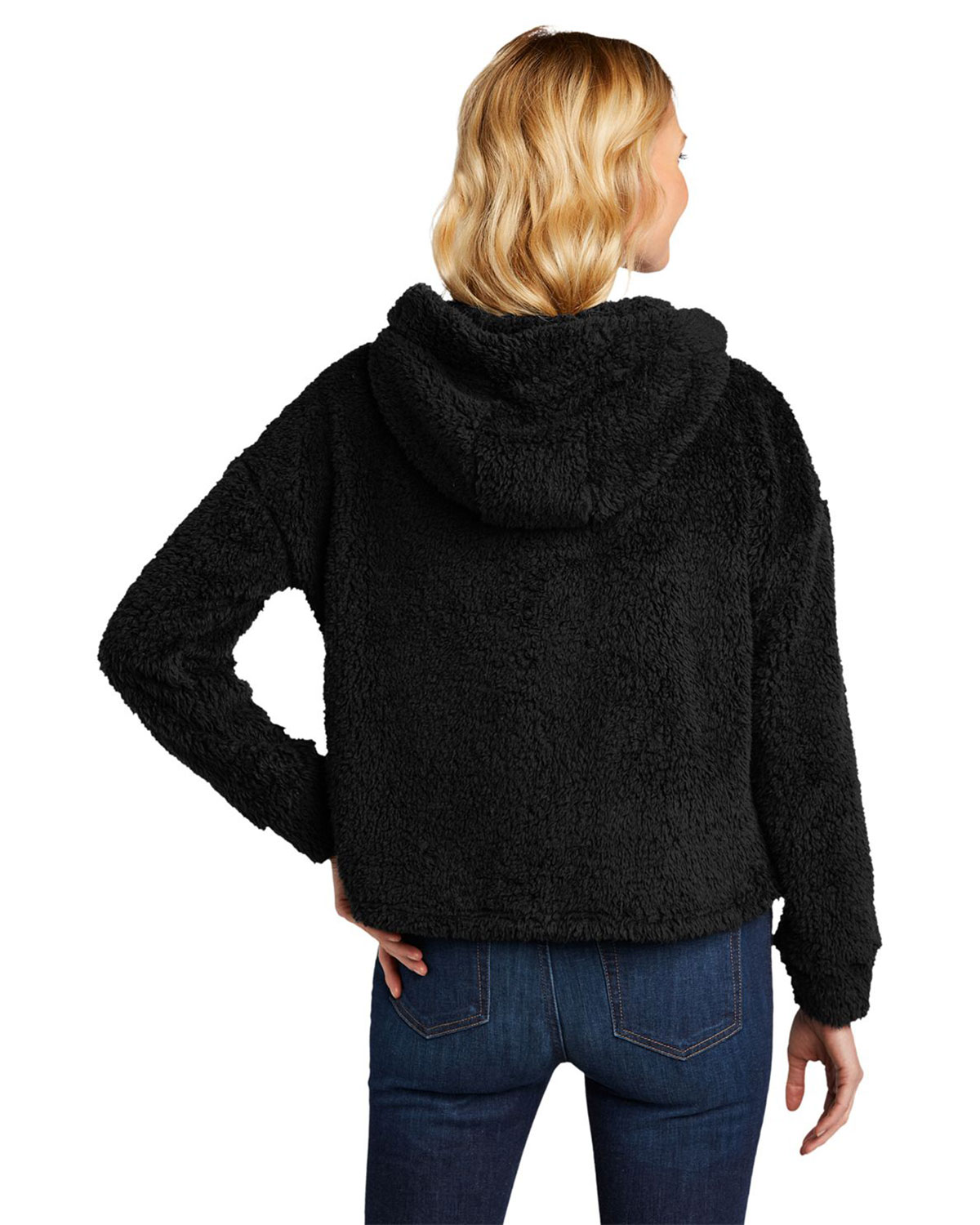 Port Authority L132 Women's Cozy Fleece Hoodie view 2
