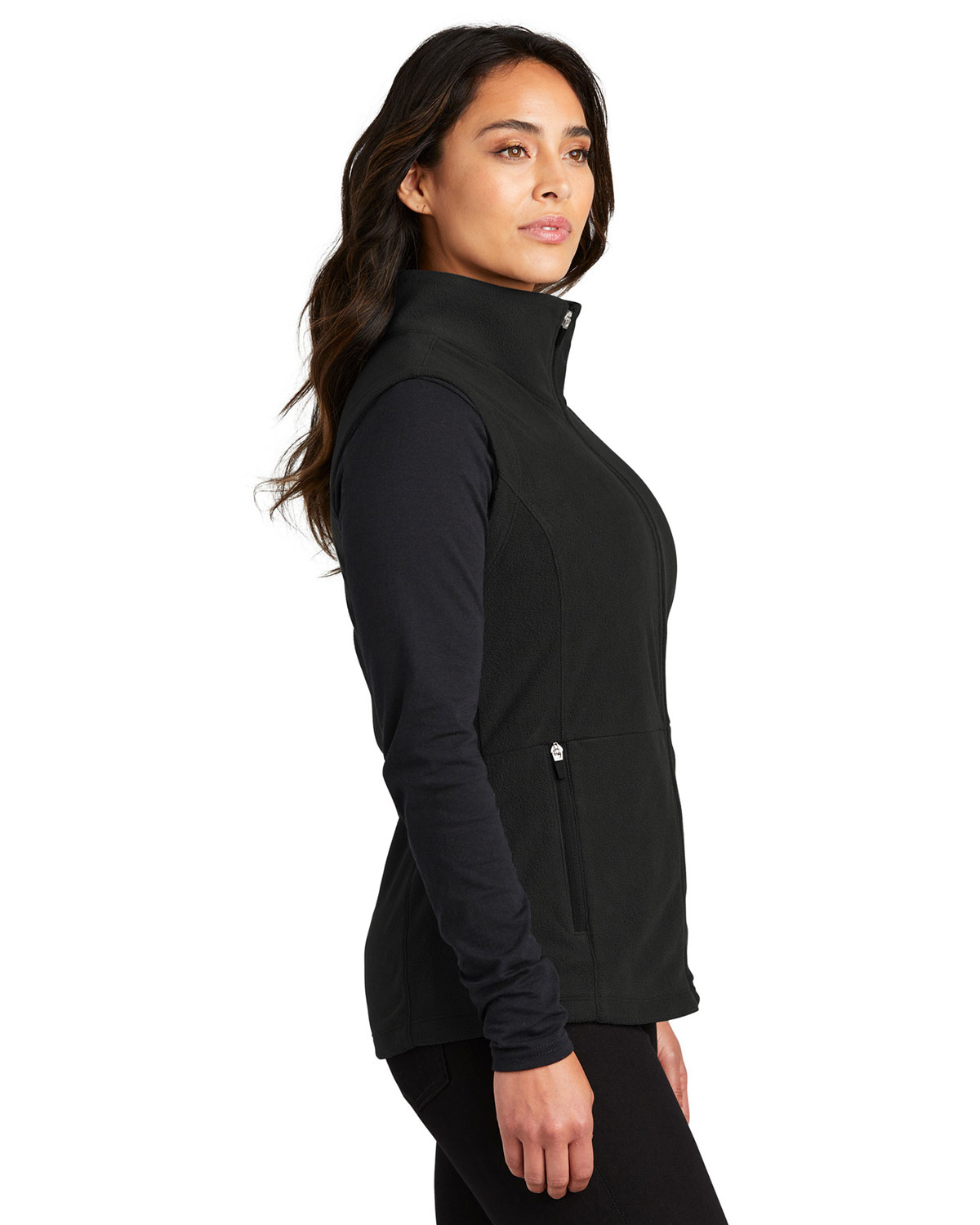 Port Authority L152 Women's Accord Microfleece Vest view 3