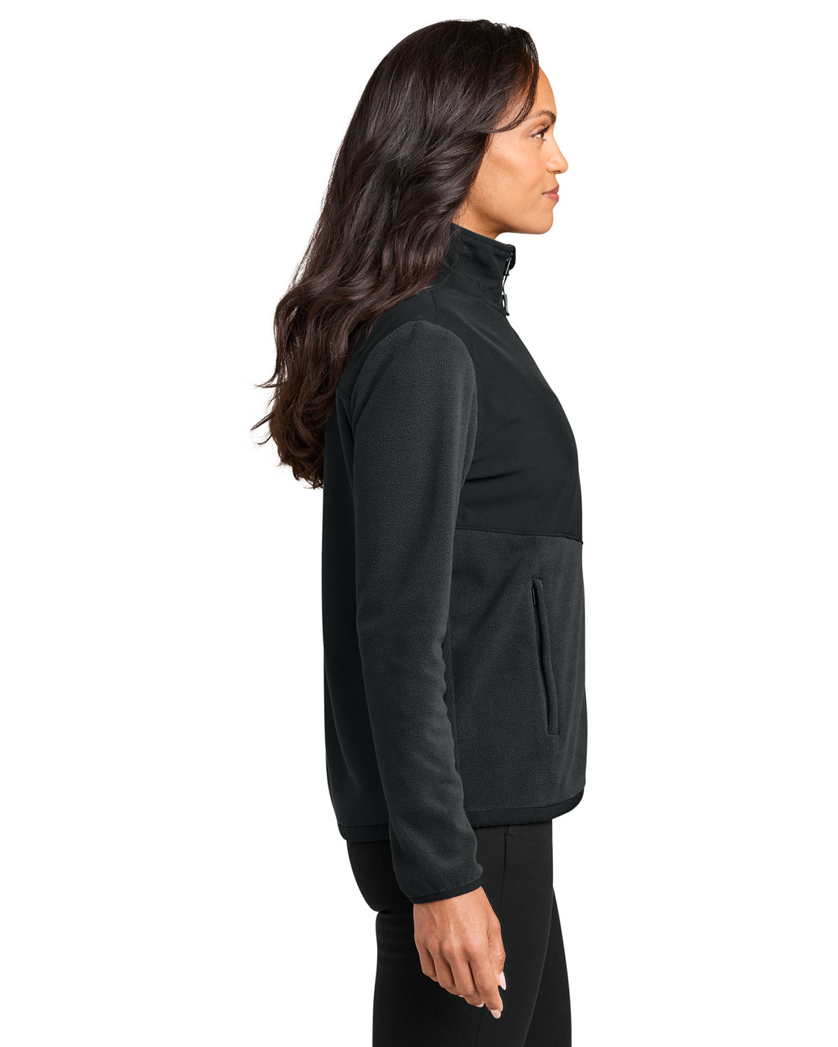 Port Authority L180 Women's Therma-Tek Fleece Jacket view 3