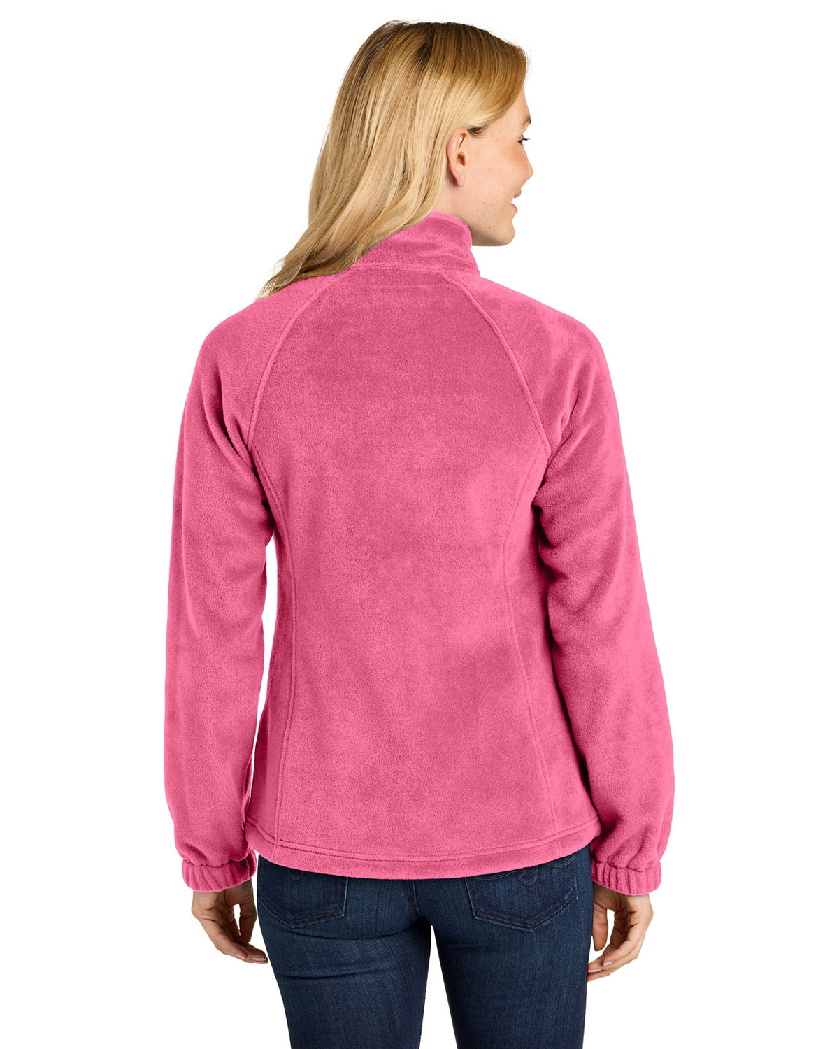 Port Authority L190 Women's Plush Fleece Full-Zip Jacket view 2