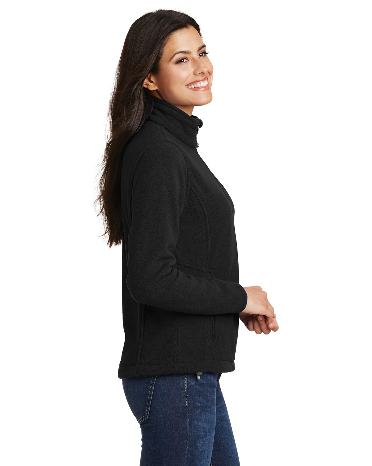 Port Authority L217 Women's Value Fleece Jacket view 3