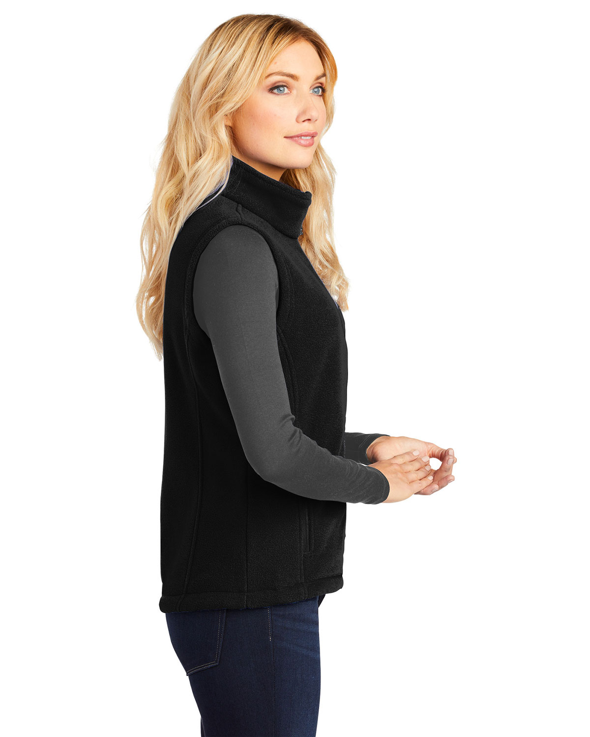 Port Authority L219 Women's Value Fleece Vest view 3