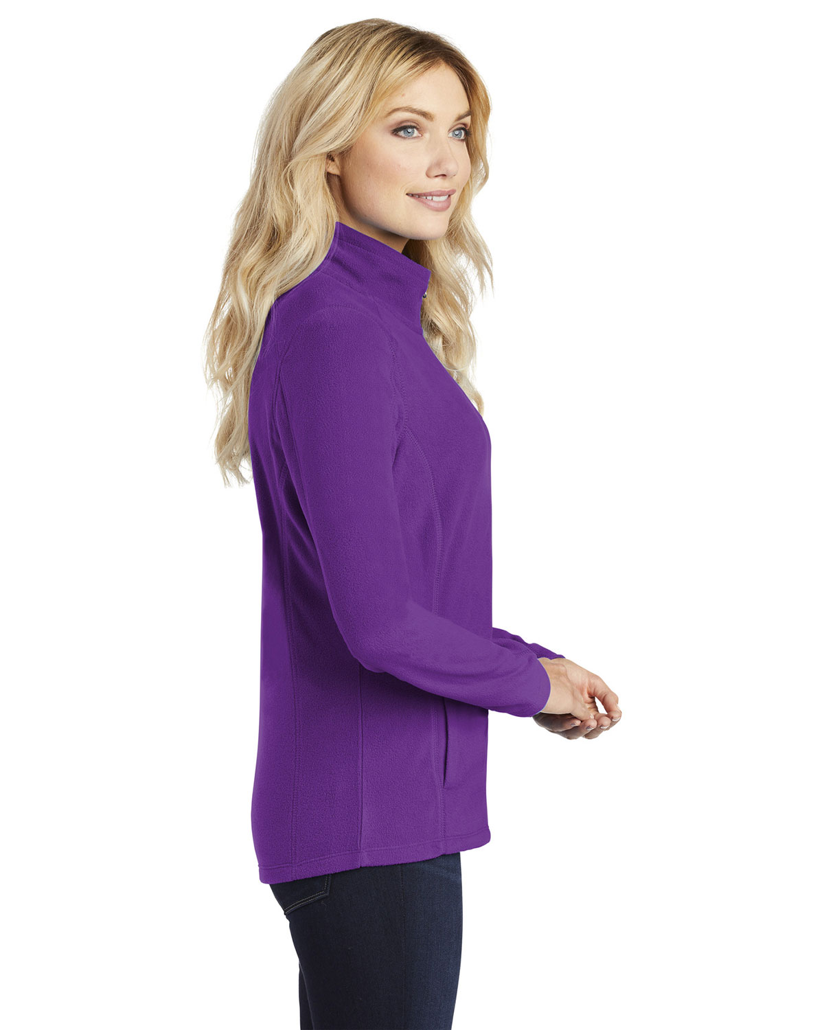 Port Authority L223 Women's Microfleece Jacket view 3