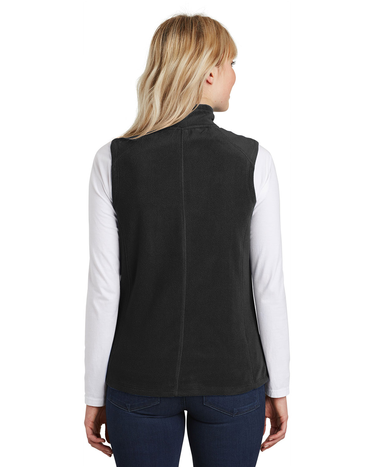 Port Authority L226 Women's Microfleece Vest view 2