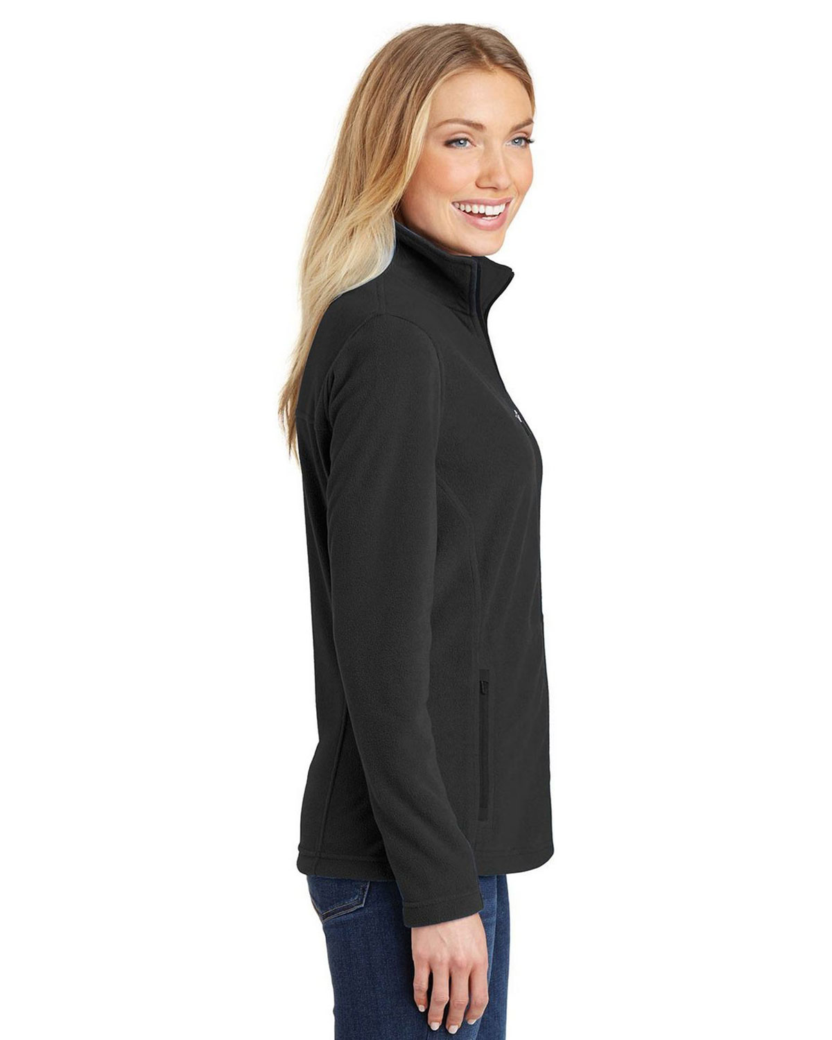 Port Authority L233 Women's Summit Fleece Full-Zip Jacket view 3