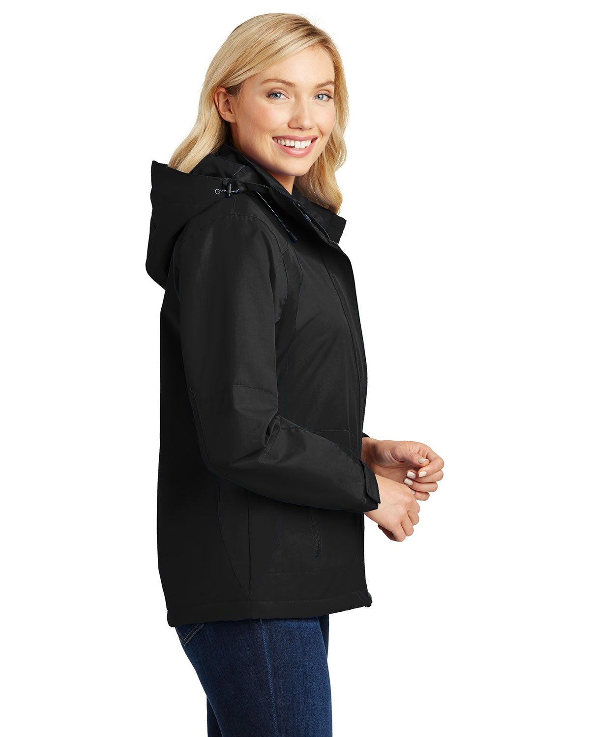 Port Authority L304 Women's All-Season II Jacket view 3