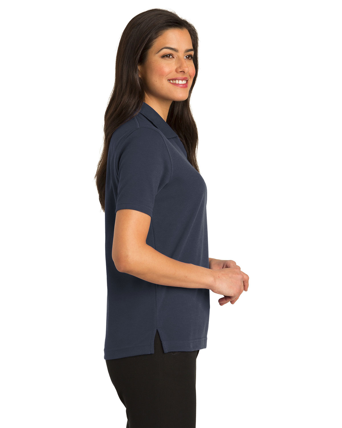 Port Authority L455 Women's Rapid Dry Polo view 3