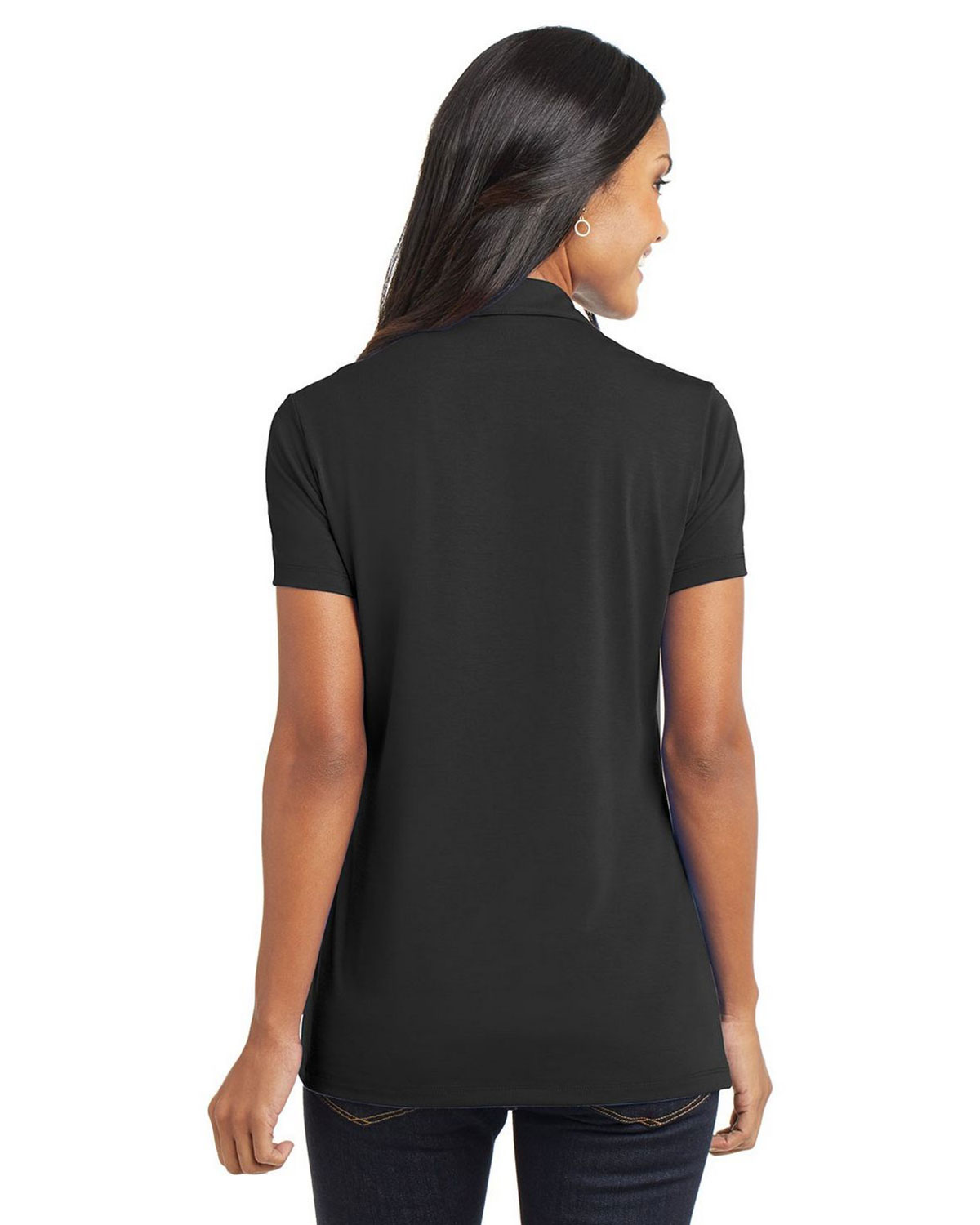Port Authority L568 Women's Cotton Touch Performance Polo view 2
