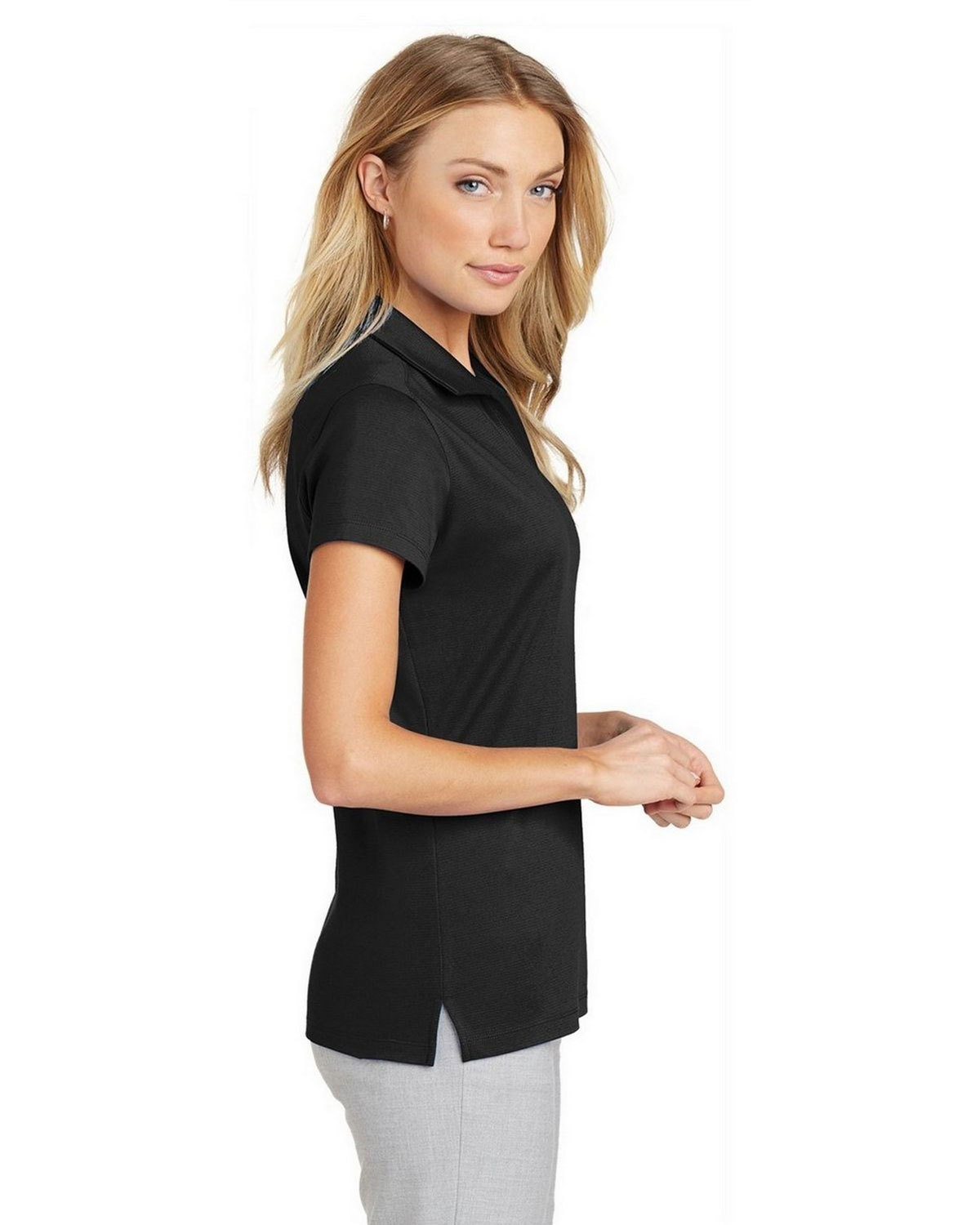 Port Authority L573 Women's Rapid Dry Mesh Polo view 3