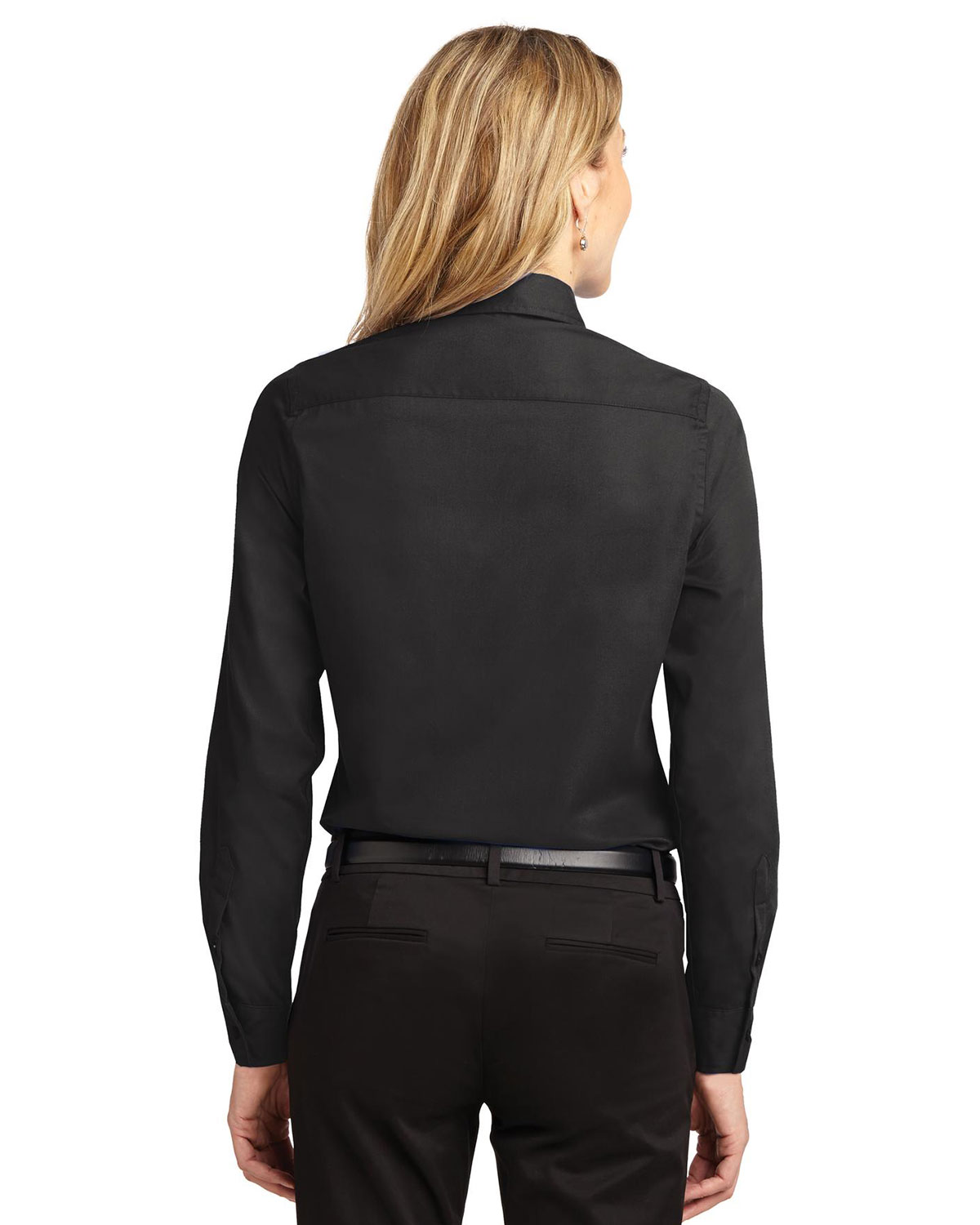 Port Authority L608 Women's Long Sleeve Easy Care Shirt view 2