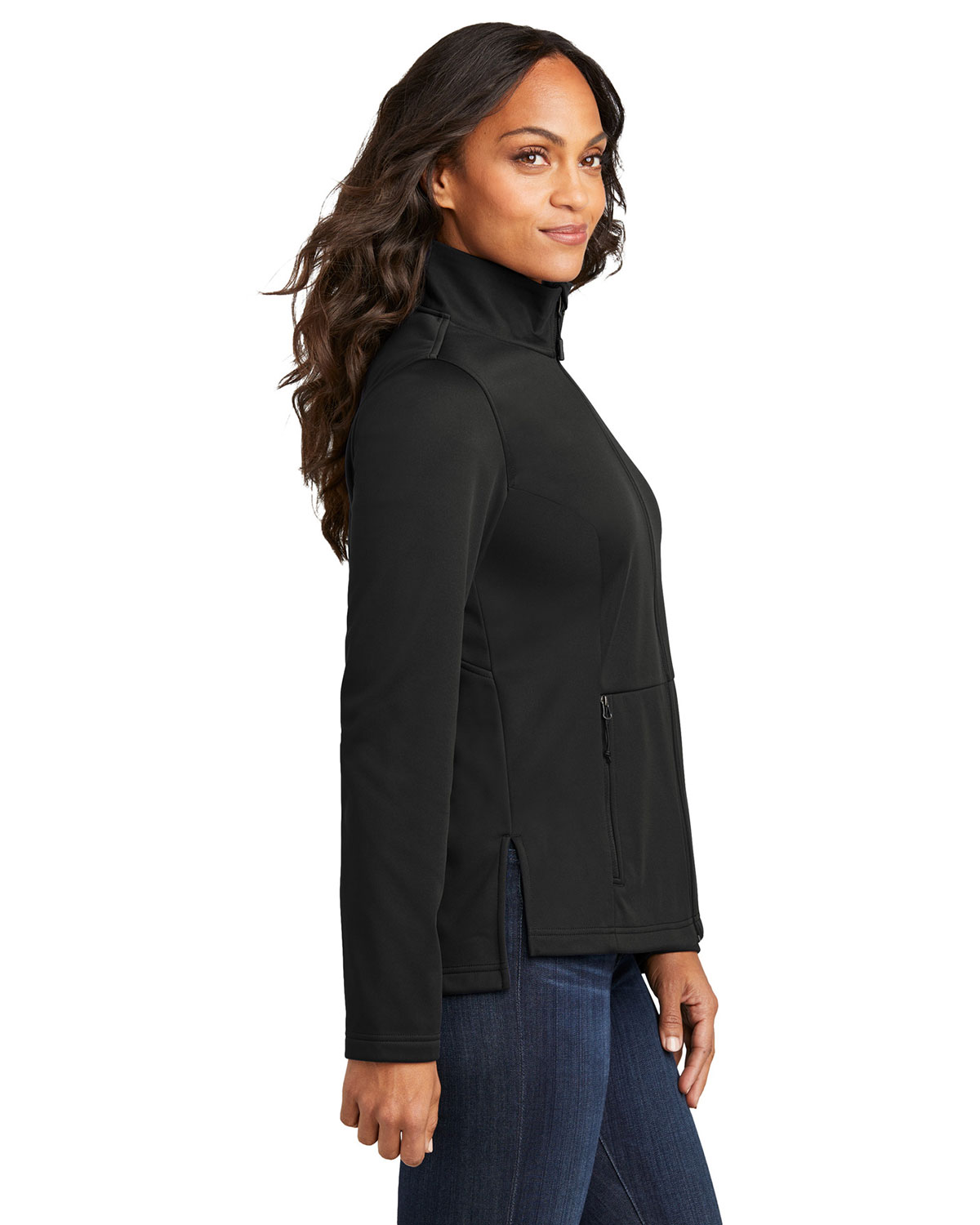 Port Authority L617 Women's Flexshell Jacket view 3