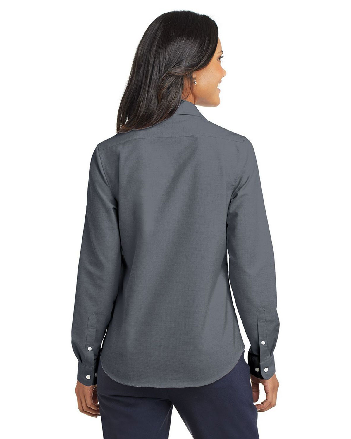 Port Authority L658 Women's SuperPro Oxford Shirt view 2