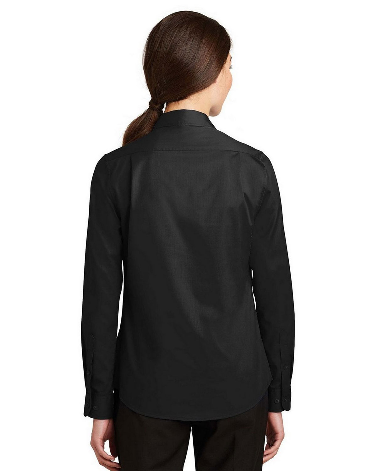 Port Authority L663 Women's SuperPro Twill Shirt view 2