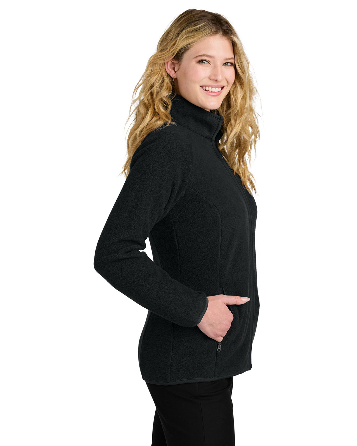 Port Authority L700 Women's C-FREE Raglan Fleece view 3