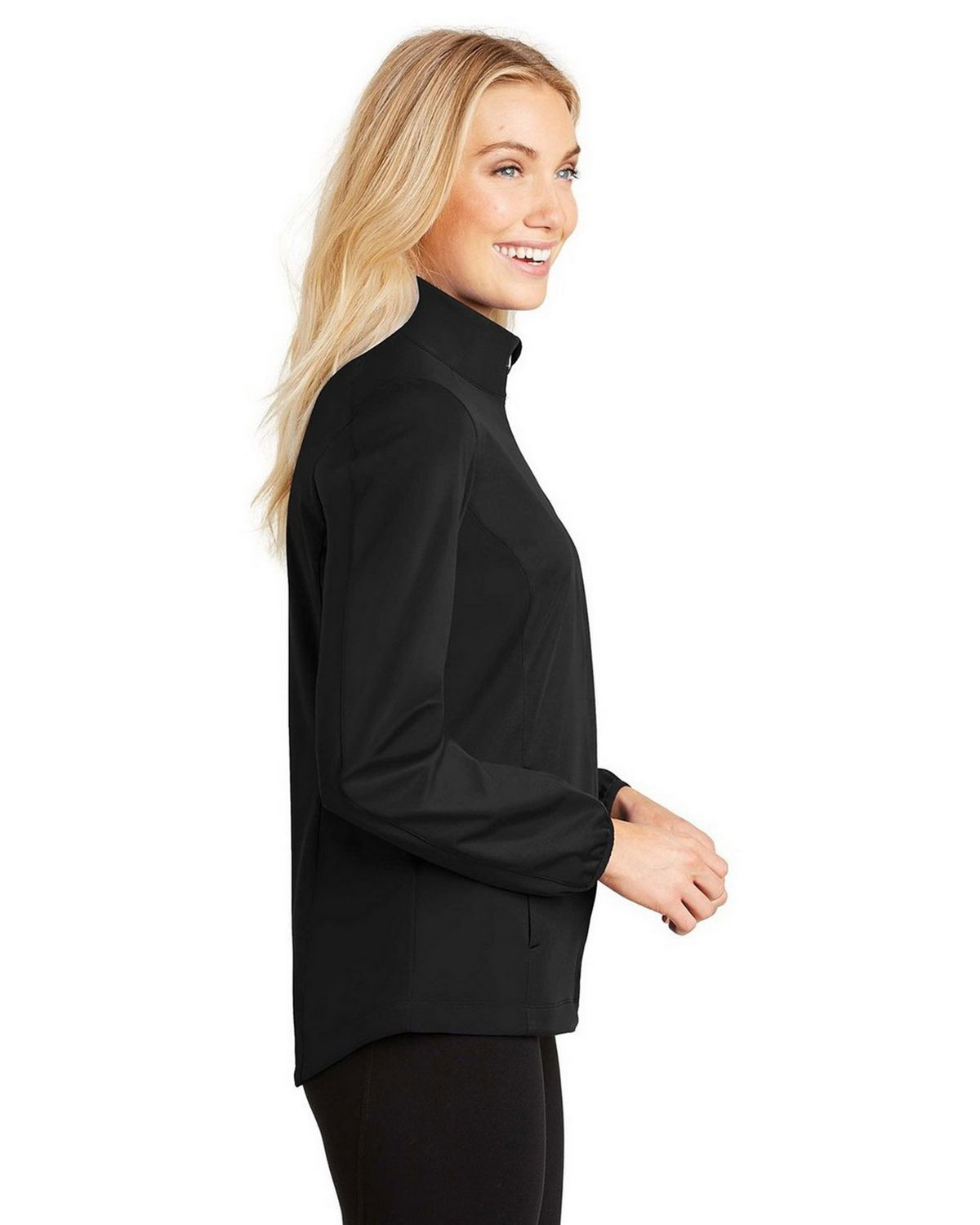 Port Authority L717 Women's Active Soft Shell Jacket view 3