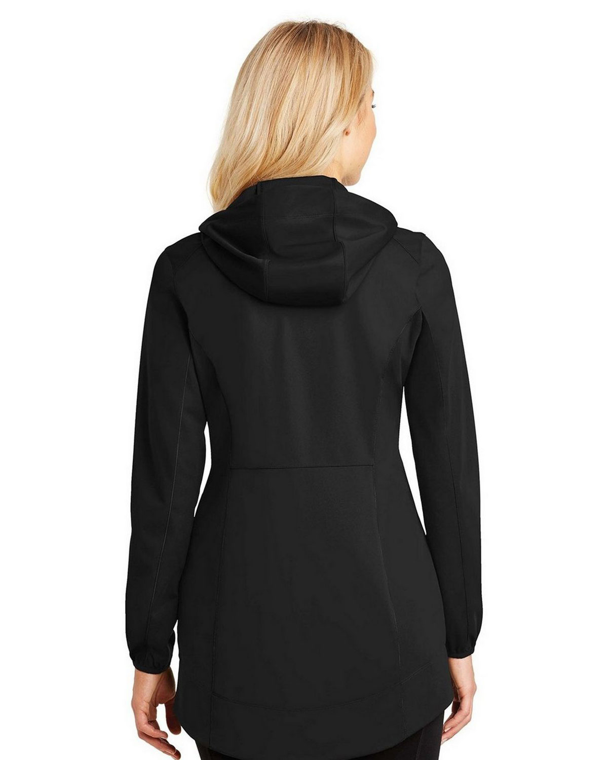 Port Authority L719 Women's Active Hooded Soft Shell Jacket view 2