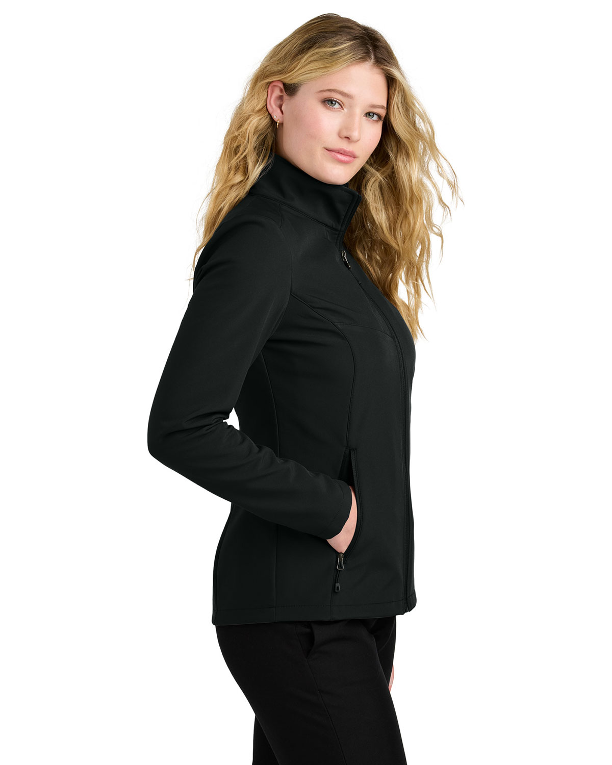 Port Authority L720 Women's C-FREE Core Soft Shell view 3