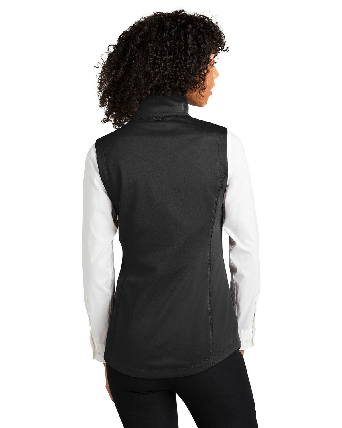 Port Authority L906 Women's Collective Smooth Fleece Vest view 2