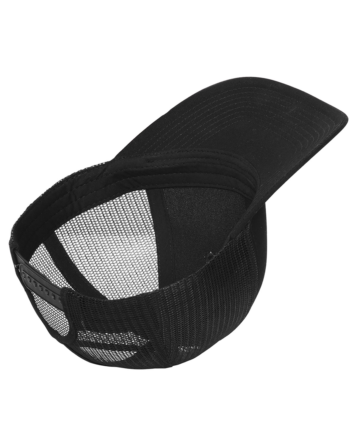 Port Authority LC401 Snapback Ponytail Trucker Cap view 3